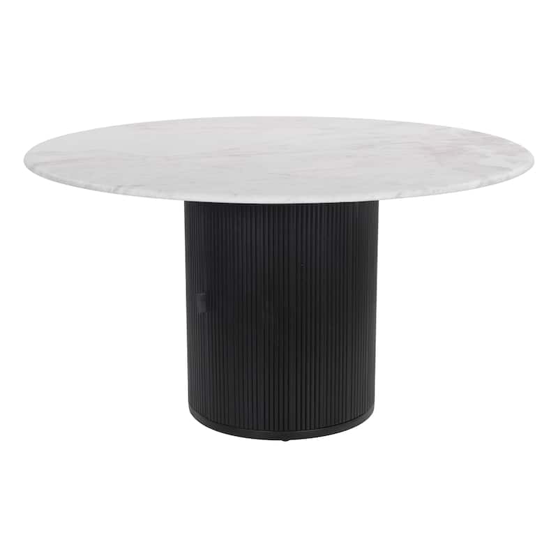 Izola Dining Table White & Black