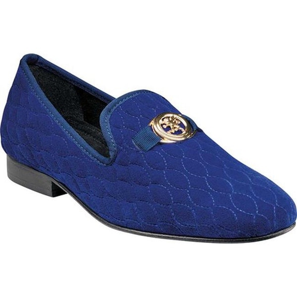stacy adams blue loafers