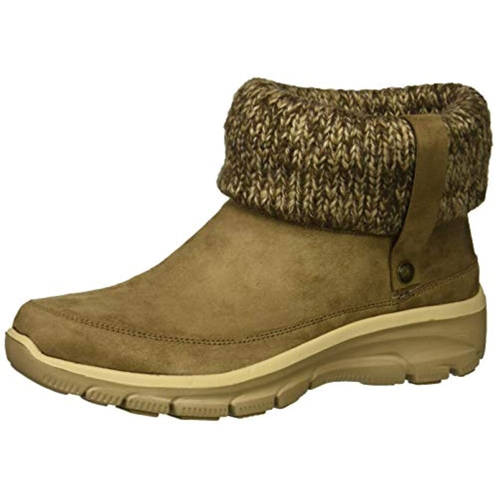skechers boots beige