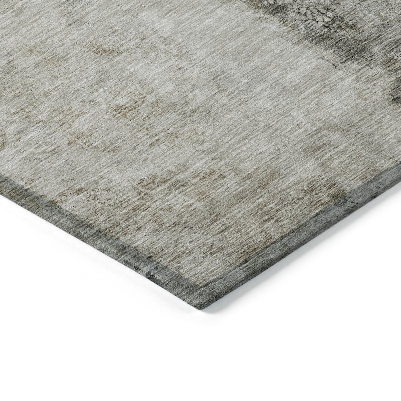 Machine Washable Indoor/ Outdoor Chantille Modern Contemporary Rug