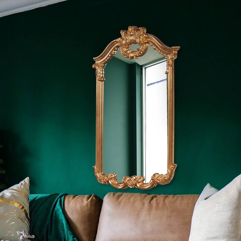 Allan Andrews Roman Gold Framed Wall and Accent Mirror