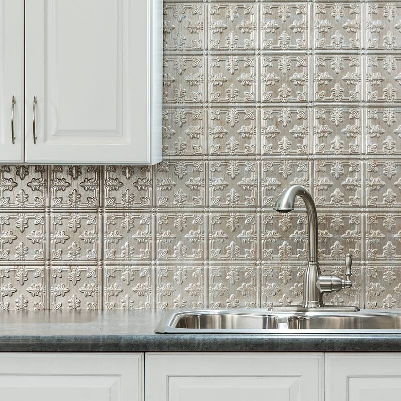 FASÄDE Traditional Style 10 Decorative Vinyl Backsplash Panel