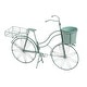 138CM STONE GREY BICYCLE PLANTER