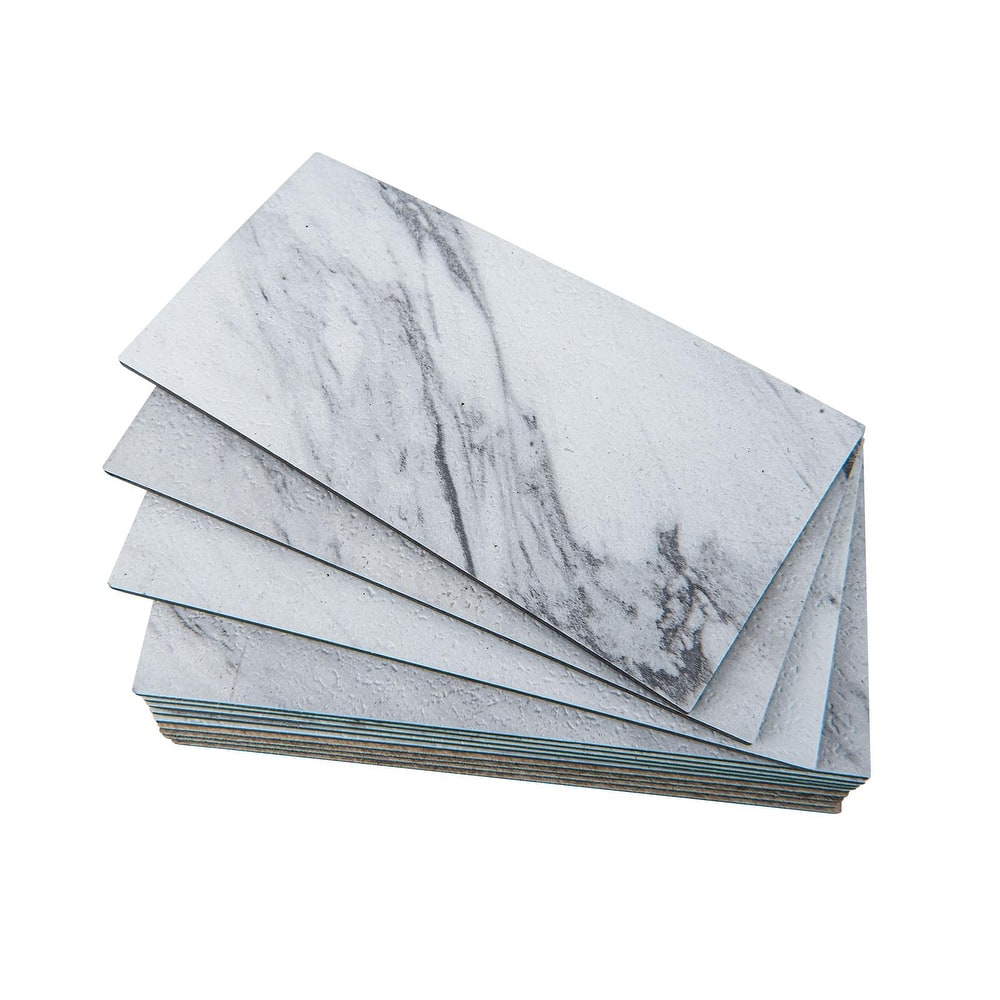 Art3d 102pcs 3"X6" Adhesive Subway Tiles & Wall Tiles Cover 12.75 Sq.Ft.