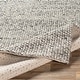 preview thumbnail 15 of 28, Armin Handmade Textured Wool Blend Area Rug