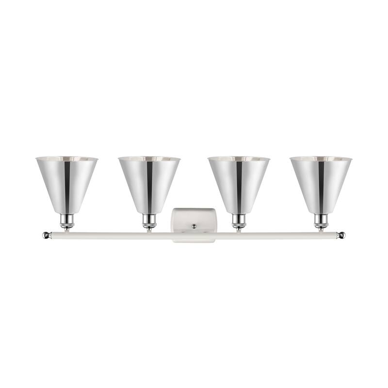 Innovations Lighting Ballston Cone - 4 Light 38" Bath Vanity Light