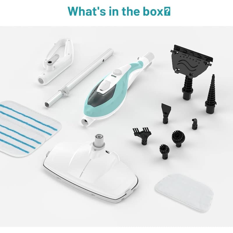 Steam Mop 10 in 1 MultiPurpose Handheld Steam Cleaner Detachable Floor Steamer