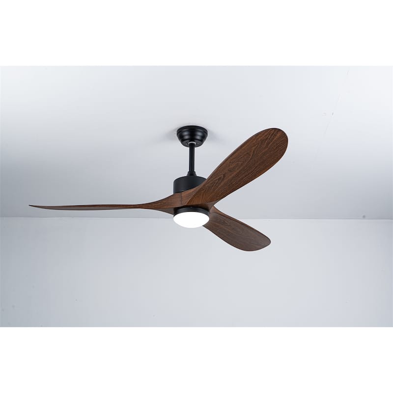 60" Ceiling Fan with LED Light and Remote Control