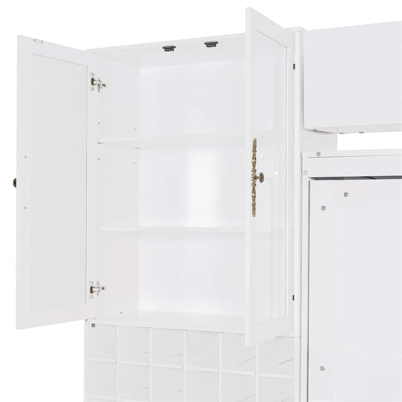 Full Size Murphy Bed Wall Bed with Sofa ,Shelves USB & Light