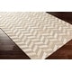 preview thumbnail 20 of 19, Arcangelo Modern Hair-on-hide Leather Area Rug