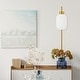 preview thumbnail 4 of 18, Adrienne River of Goods White Glass and Metal Retro Wall Sconce