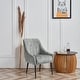 preview thumbnail 13 of 12, Corvus Abigail Upholstered Accent Chair with Metal Legs