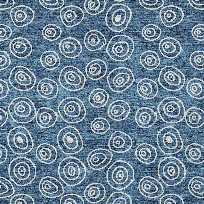 HomeRoots Geometric Transitional Rectangle Outdoor Rug