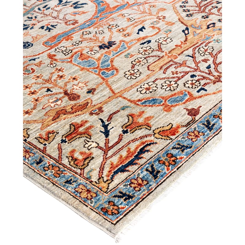 Serapi One-of-a-Kind Hand-Knotted Area Rug - Beige - 7' 11" x 9' 11"