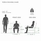 preview thumbnail 6 of 17, Cambridge Casual Leon Teak Outdoor Rocking Chair with Cushion