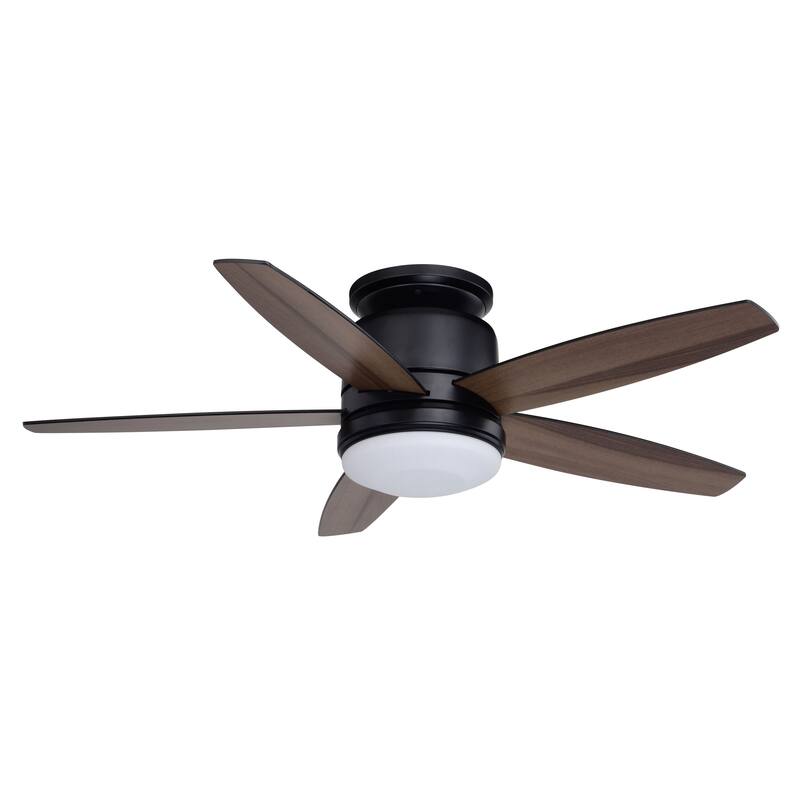 Armon Flush Mount 44-in. Ceiling Fan with LED Light Kit and Remote