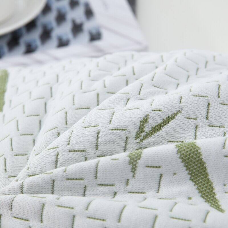 EGOHOME Plush Memory Foam Support Pillow with Bamboo Cover