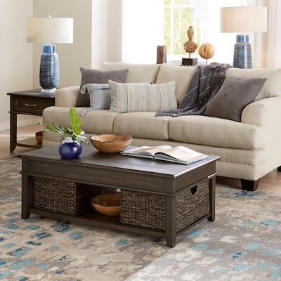 Mill Creek Peppercorn 3 Piece Lift Top Cocktail Table Set