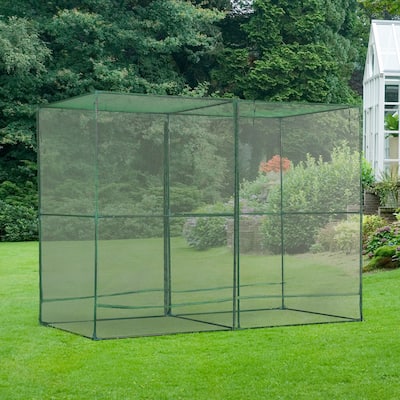 Aoodor 8'x4'x6' Crop Cage Plant Protection Netting Tent with Zipper - n/a