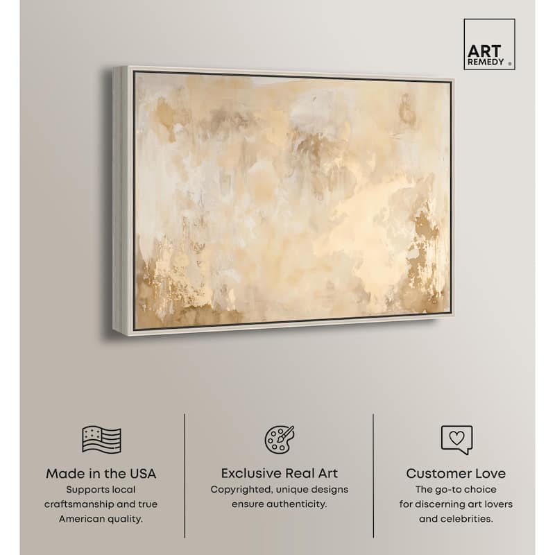 Sun Brust Gilding III Canvas by Art Remedy