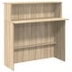 preview thumbnail 2 of 8, vidaXL Reception Desk Sonoma Oak Engineered Wood Standard Reception Desk