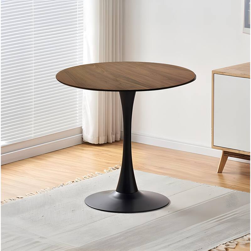 31.5" Mid Century Tulip Round Dining Table for 4 People