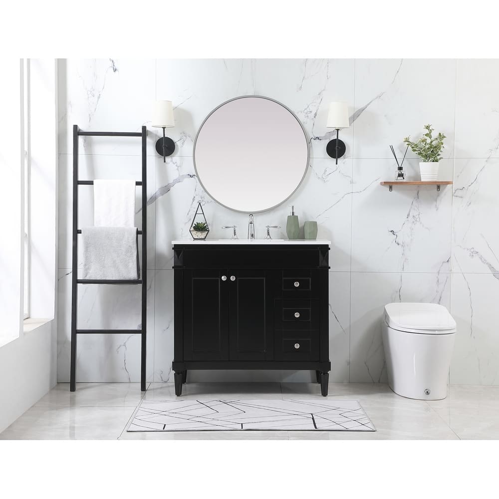 Clarity 32 - 42 Inch Single Bathroom Vanity