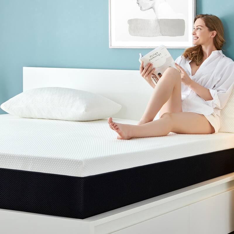 Crduf 12 inch Cooling-Gel Memory Foam Mattress in a Box