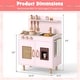 preview thumbnail 2 of 18, Gymax Play Kitchen w/Realistic Ice Maker Stove Accessories & Water
