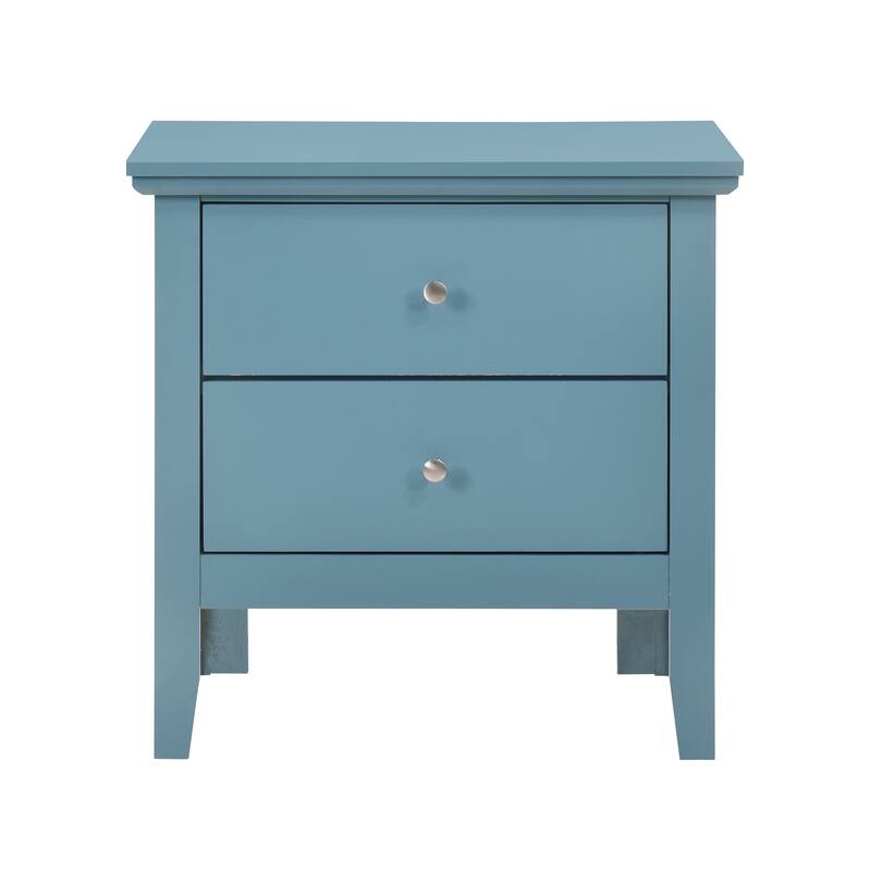 LYKE Home Nightstand , Teal