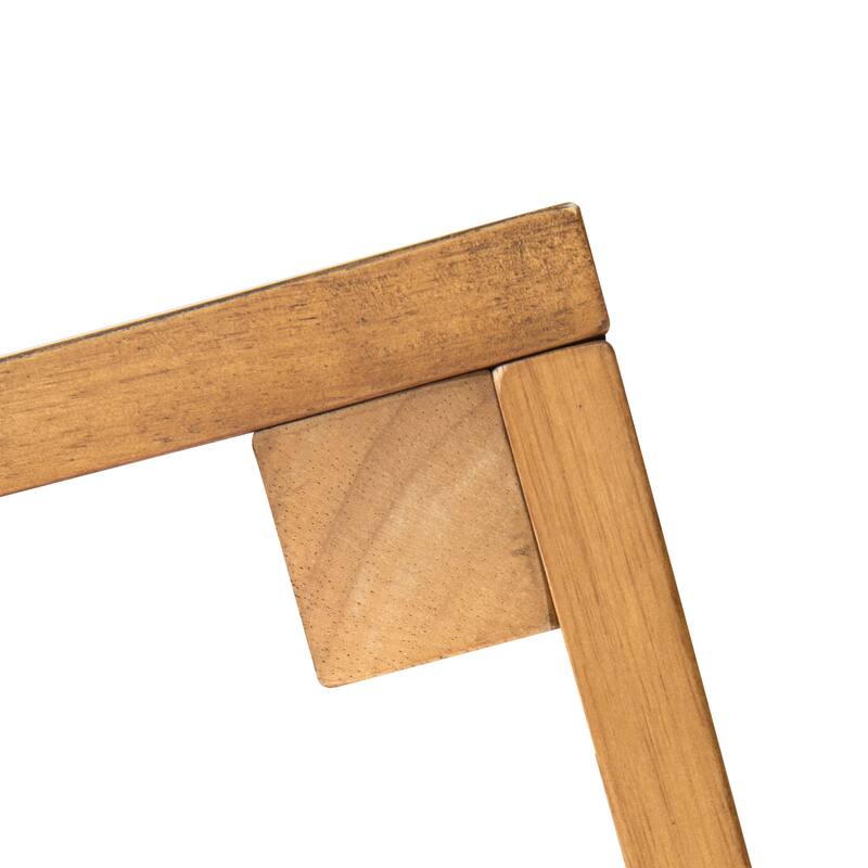 Queen Size Solid Wood Platform Bed Frame with Wood Slat Support, No Box Spring Needed, Easy Assembly