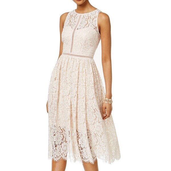 lace tea dress