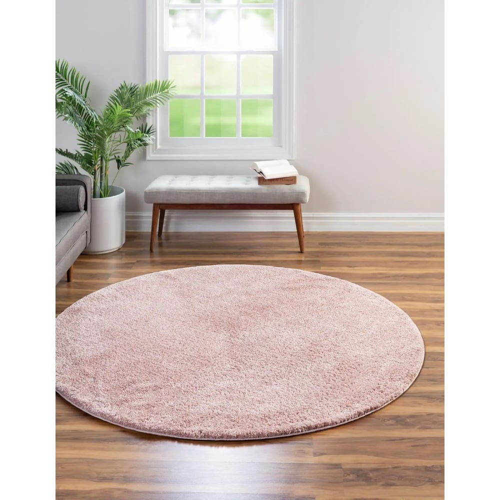 Solid/Striped Zoit Collection Area Rug