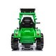 preview thumbnail 4 of 6, Kids Ride On Excavator, 12V Battery Powered 2 Speeds Construction Vehicles, Front Loader With Horn - Green