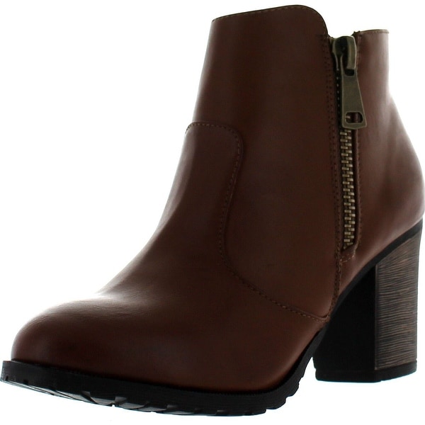 bamboo chunky heel