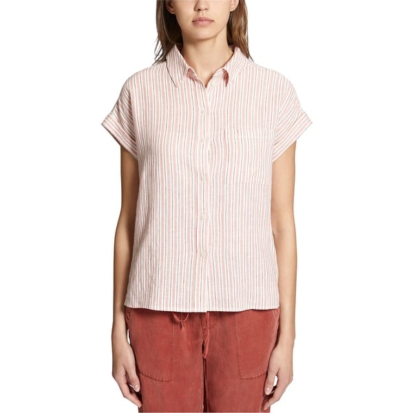 Sanctuary Clothing Womens Mod Ss Button Up Shirt. Opens flyout.