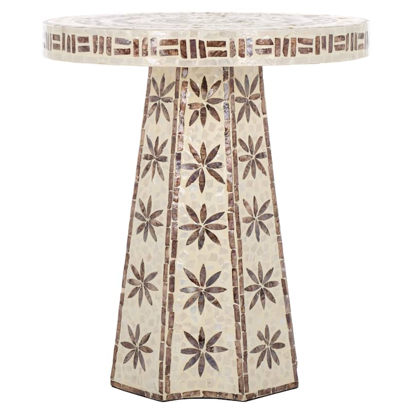 SAFAVIEH Home Keerin Accent Table - 20"W x 20"D x 22"H