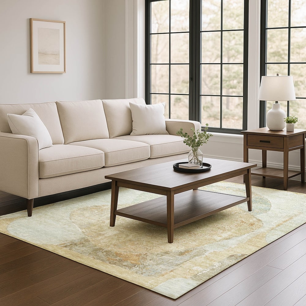 Premium Washable Super Soft Abstract Modern Mayfield Rug