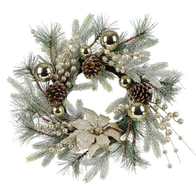 20 Inch Christmas Door Decorations Wreath