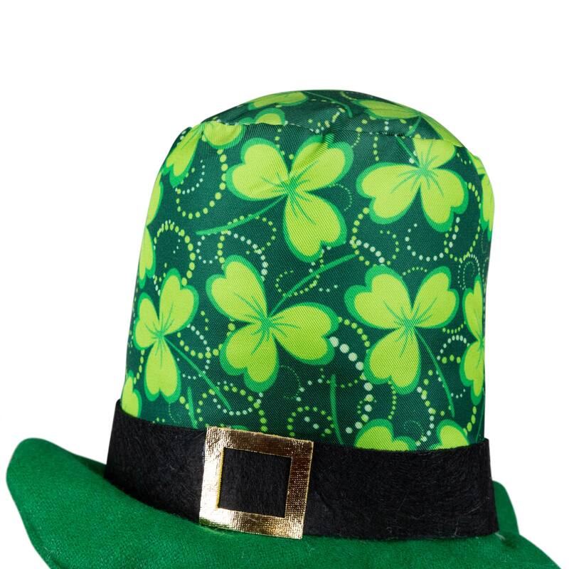 Standing Shamrock St Patrick's Day Gnome - 12.5"