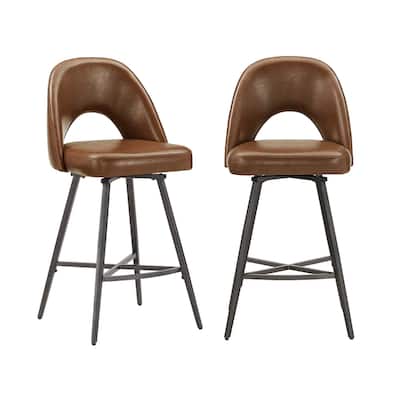 Vaduz Metal Swivel Stools (Set of 2)