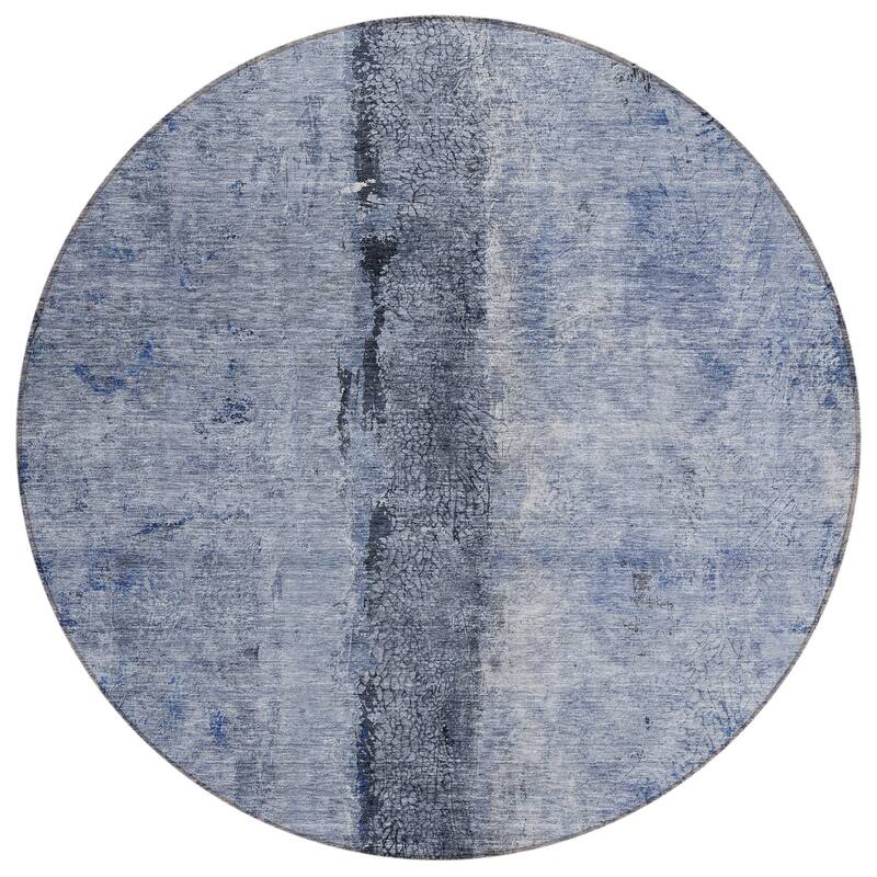 Dave Unique Abstract Spill-Resistant Blended Style Outdoor Rug
