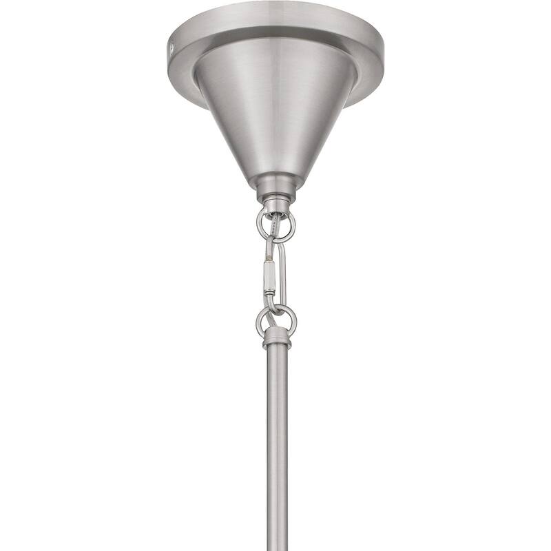 Quoizel Piccolo Pendant 1-Light Mini Pendant in Brushed Nickel