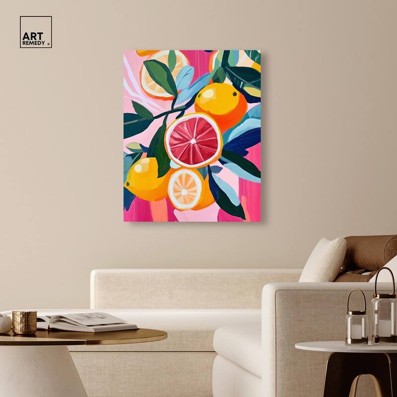 Juicy Paradox I Canvas by Art Remedy, Gallery Wrapped