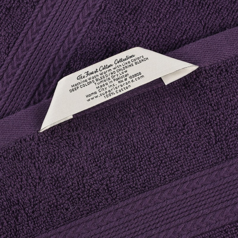 Superior Eco-Friendly Cotton 8-Piece Towel Set