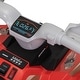 preview thumbnail 70 of 71, White 6V Electric ATV Ride-On with Trailer, Bluetooth, Music, Power Display for Kids Ages 3-6
