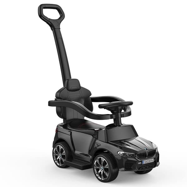 slide 2 of 17, 4-in-1 Ride On Cars Black