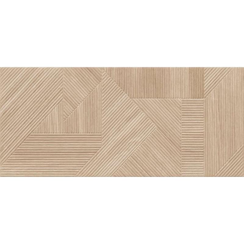 Daintree 14x32 Haya Matte Wood Look Ceramic Wall Relief Tile - Large Format