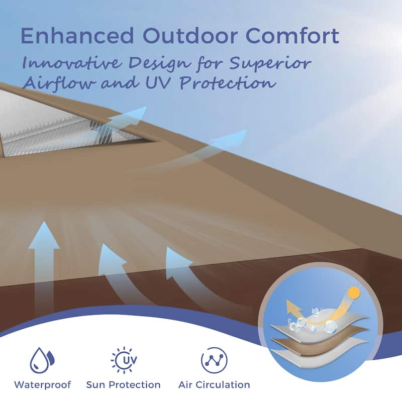 10' x 10' Pop Up Outdoor Canopy Tent Commercial Instant Reinforce Canopies with Wheel Carry Bag & Storage Pocket