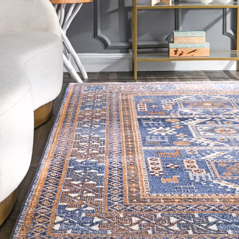 Nuloom Vintage Lorena Tribal Area Rug